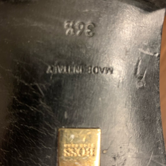 Black patent all leather tuxedo style loafer - Picture 5 of 7